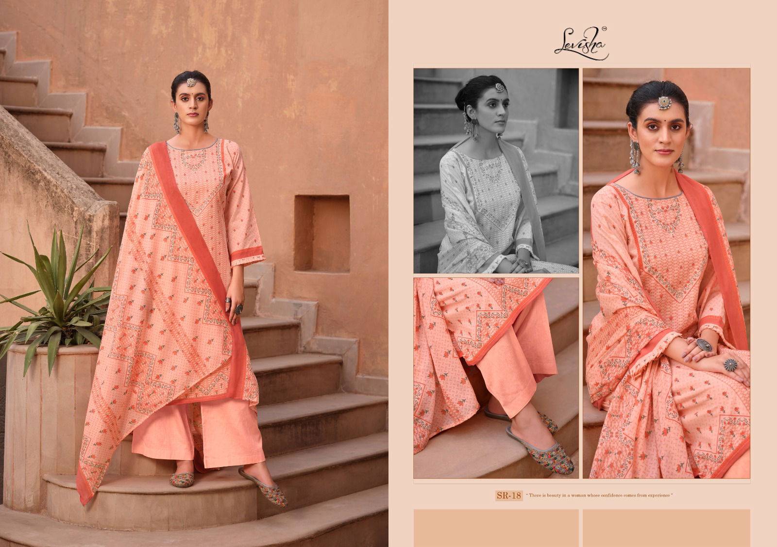 Sara By Levisha SR-13 To SR-20 Cotton Dress Material Catalog